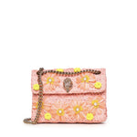 Mini bag Kensington in rafia 5576896999 PEACH KURT GEIGER 