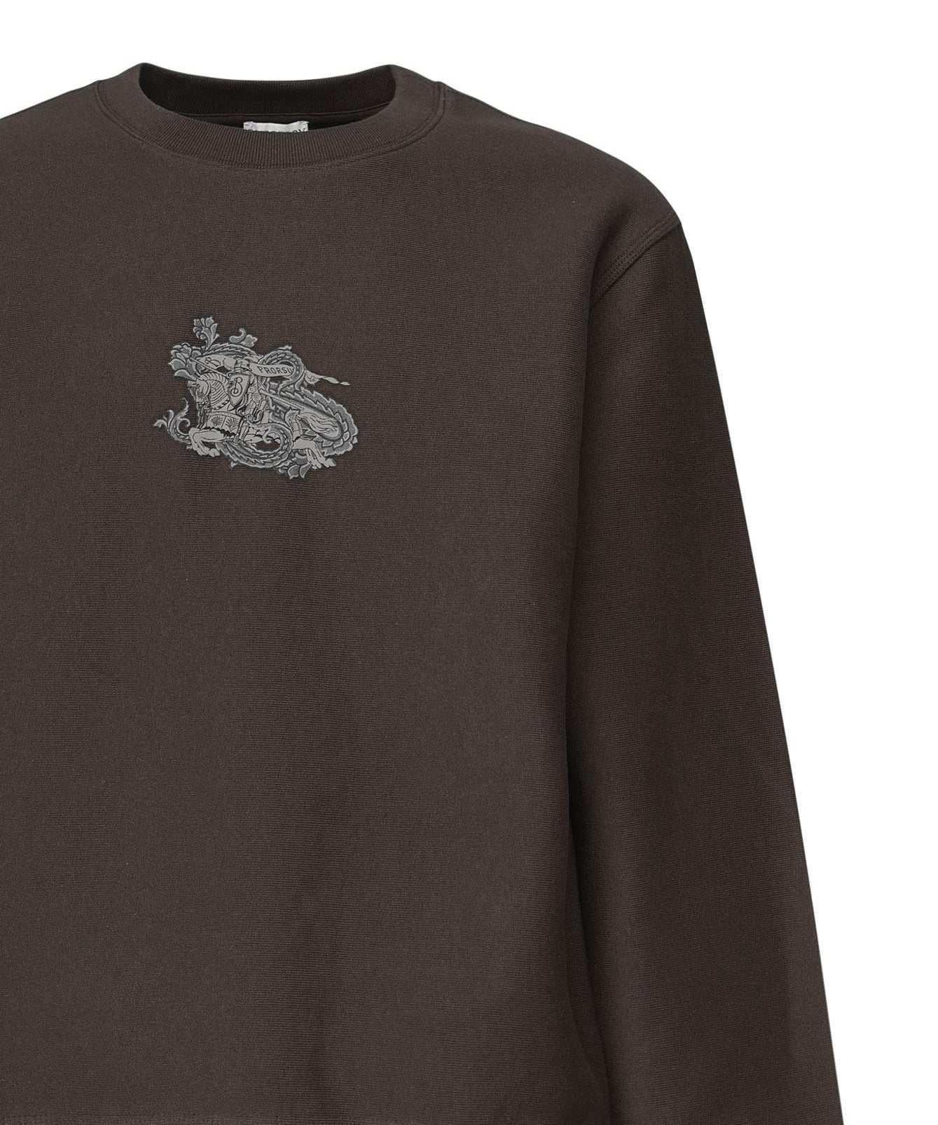Felpa in misto cotone knight 8099546 C1423 BURBERRY 
