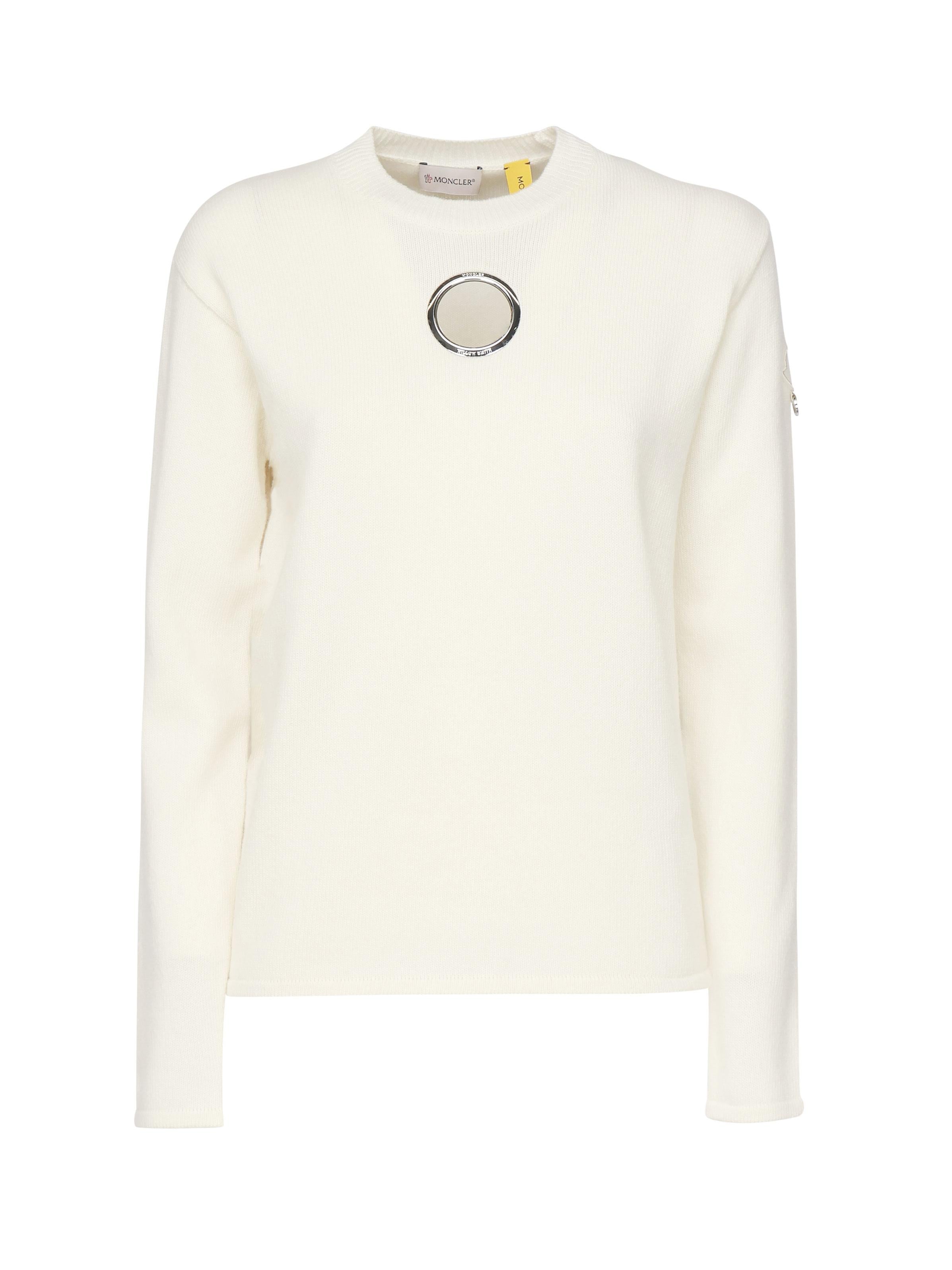 Maglione Moncler x Willow Smith con occhielli in misto lana J209T9C00001 M4281035 MONCLER GENIUS 