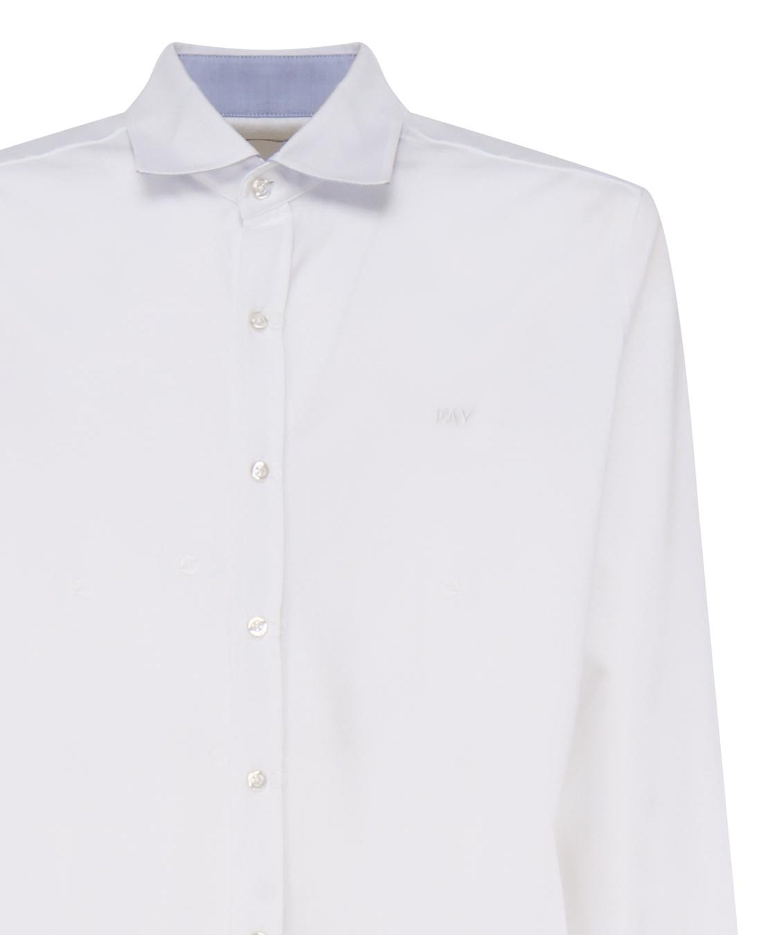 Camicia in cotone con logo ton sur ton NRMA3481540 VYPB001 FAY 