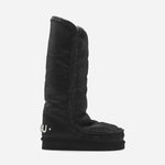 Stivali Eskimo 40 rhinestones logo MUFW101052B CBKG MOU 