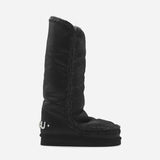 Stivali Eskimo 40 rhinestones logo MUFW101052B CBKG MOU 