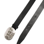 Cintura vintage con placca logo BEM0671 M4162 DSQUARED2 