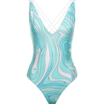 Costume da bagno con stampa Marmo 5UMC01 5U775067 PUCCI 