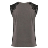 Canotta in jersey con logo 106562 A383L64 PINKO 