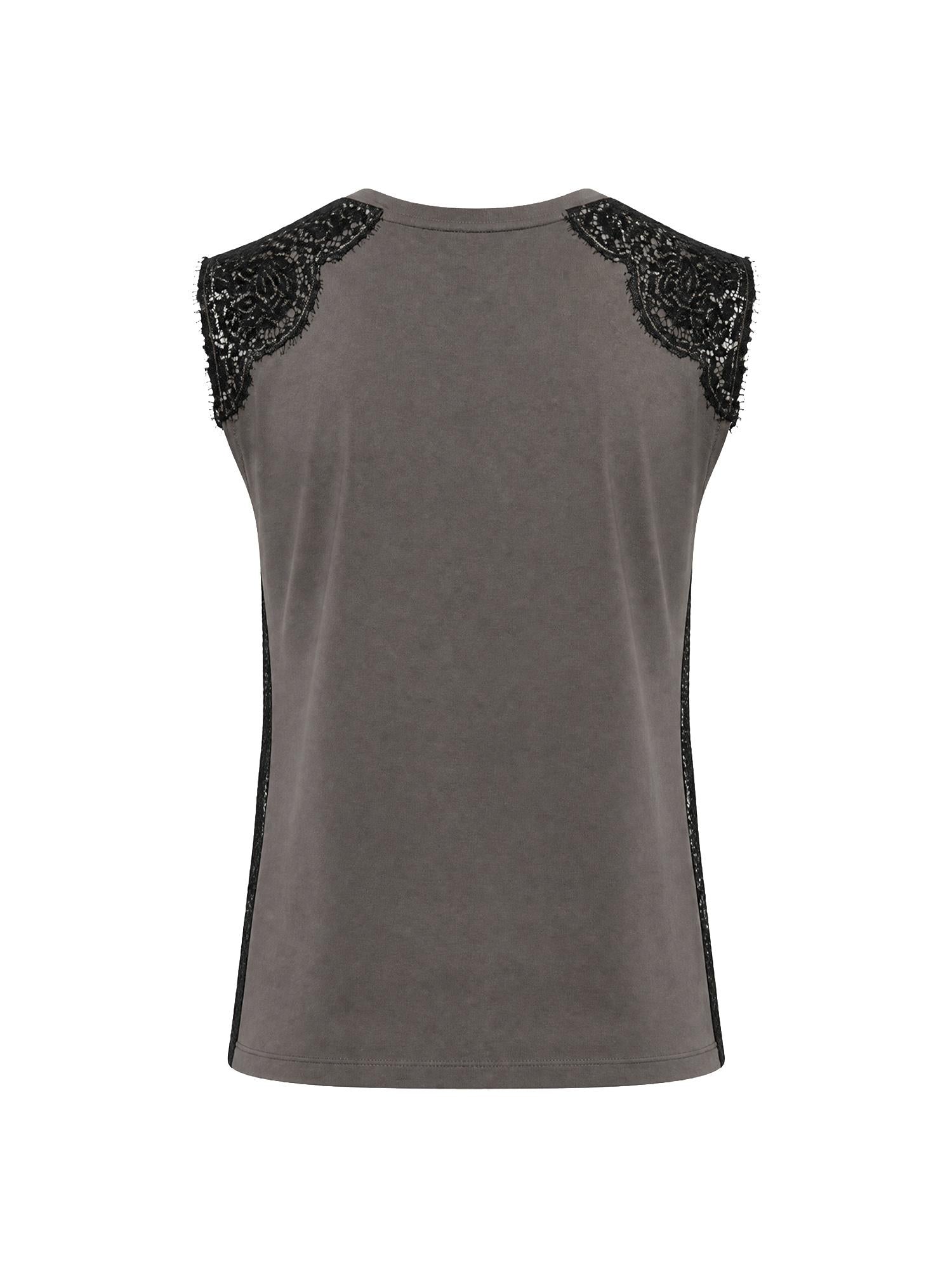 Canotta in jersey con logo 106562 A383L64 PINKO 