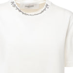 T-shirt con cristalli GWP01220 P00067310363 GOLDEN GOOSE 