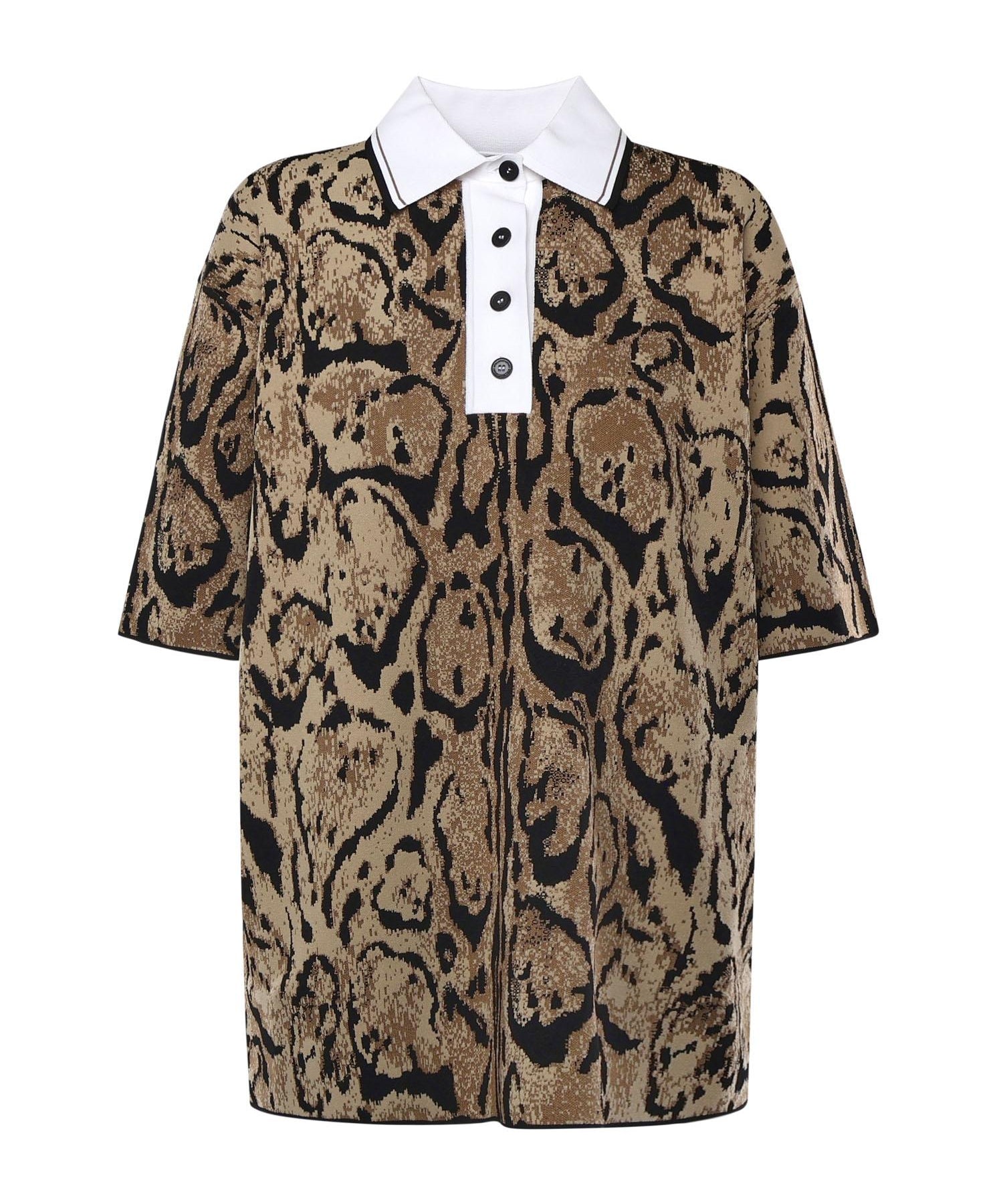 Polo Cloud Leopard 6K1162 3S26178490 STELLA McCARTNEY 
