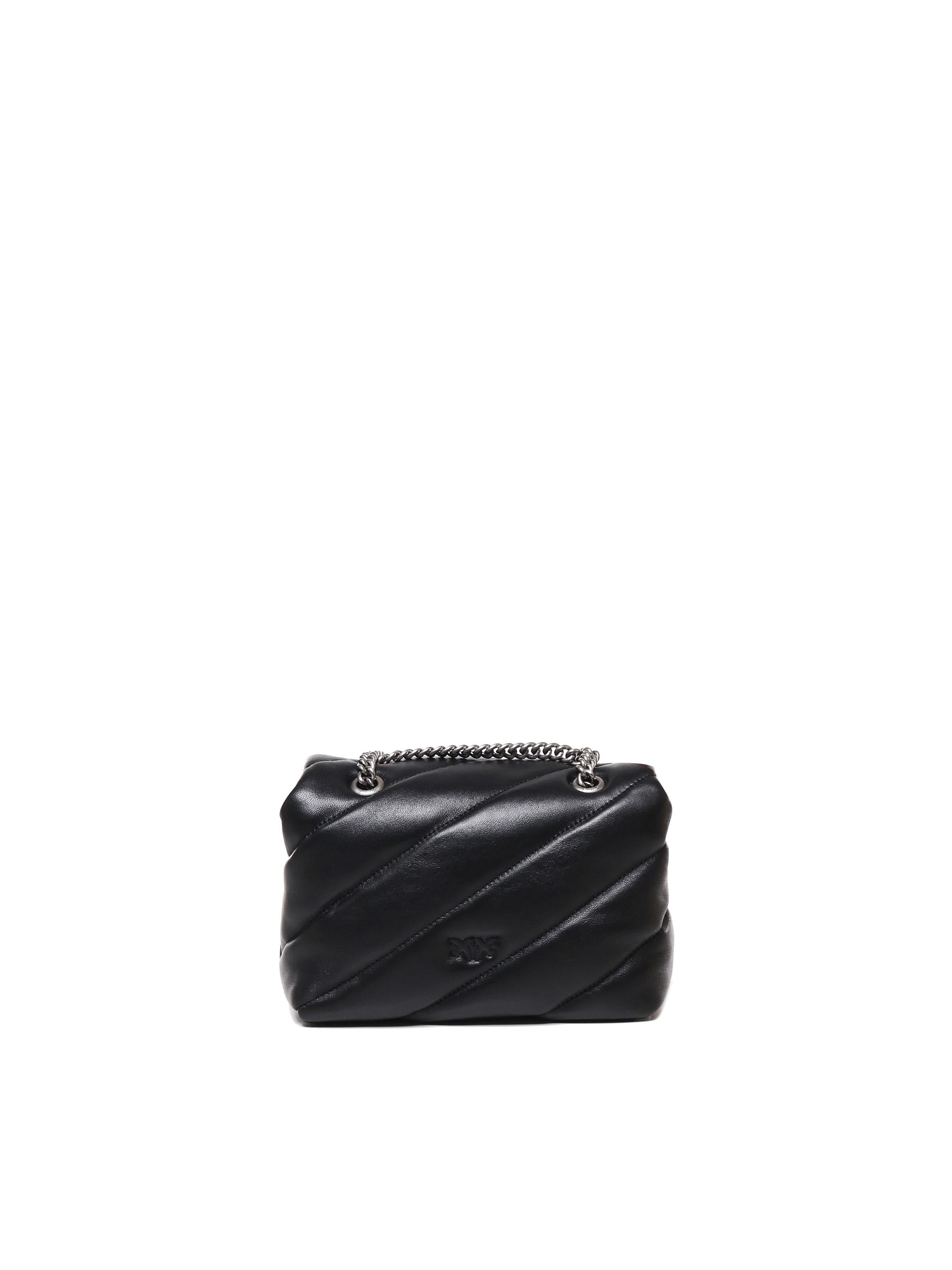Borsa piccola a tracolla Love Bag Puff Maxi Quilt 100039 A0F2Z99O PINKO 