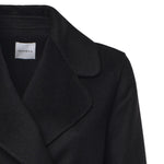 Cappotto lungo in lana 26AL218 NERO ALISHEVA 