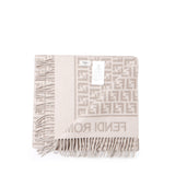 Sciarpa in lana e cashmere FF Jacquard FXT113 AQCWF0QD3 FENDI 