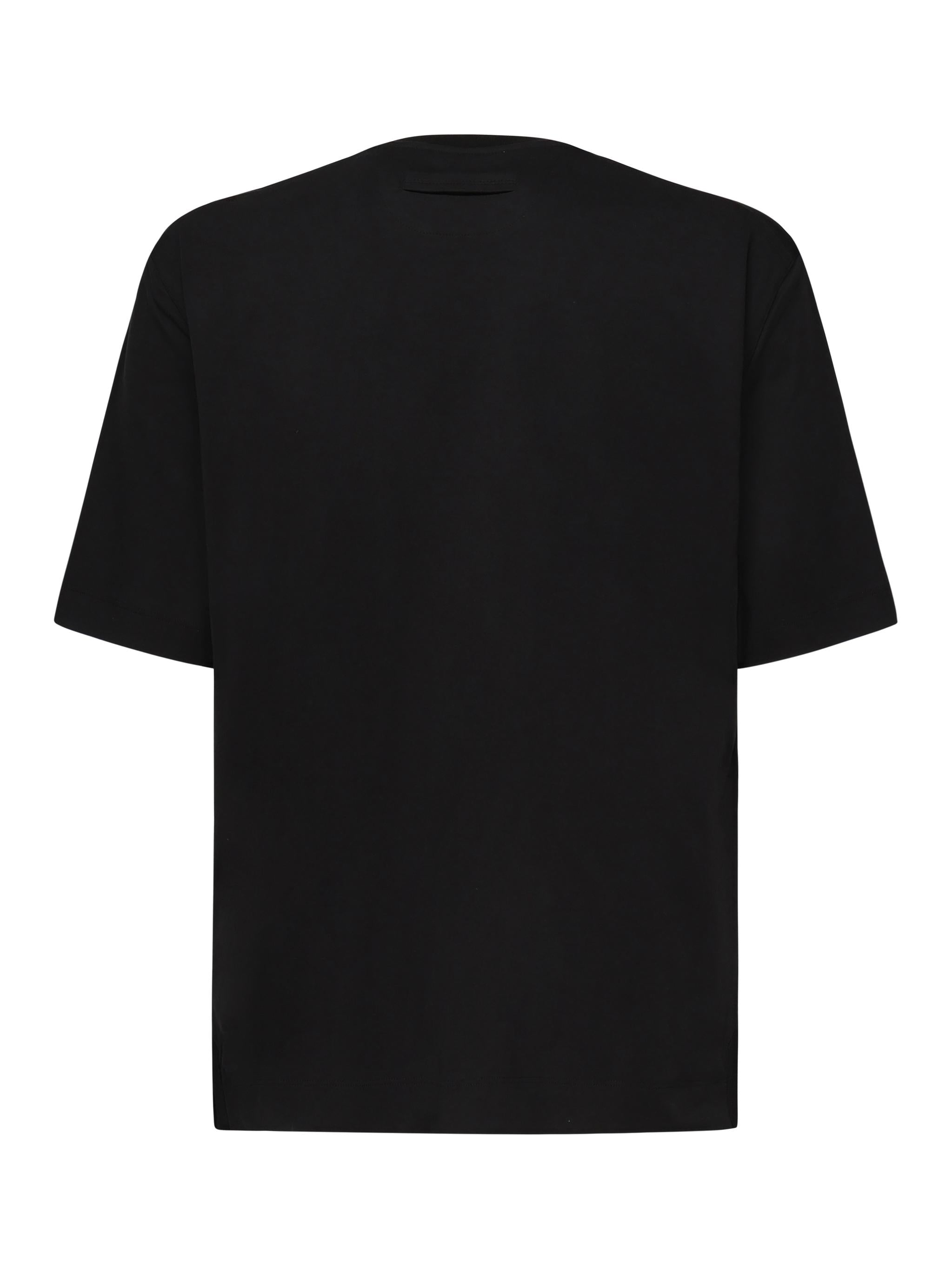 T-shirt in cotone e seta UF366A9 F734K09001 ZEGNA 