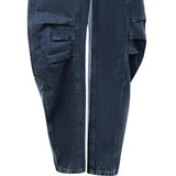 Jeans cargo in denim 115171 1602 ROTATE 