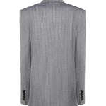 Giacca monopetto con motivo gessato 650139 3GR6501202 STELLA McCARTNEY 