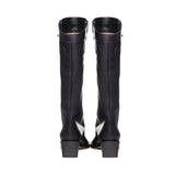 Stivali camperos Sienna SIENNA NAPPA LEATHERVEGGY BLACK MAISON SKORPIOS 
