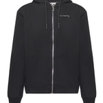 Felpa con zip e logo UMA25008FE BLACK RICHMOND X 