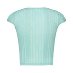 Maglia Tambora a costine 104773 A1NDT65 PINKO 