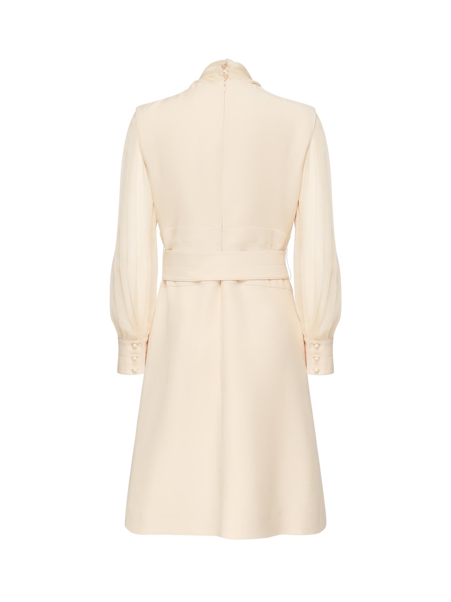 Abito corto in crepe Couture 7B3VAG30 1CFET5 VALENTINO GARAVANI 