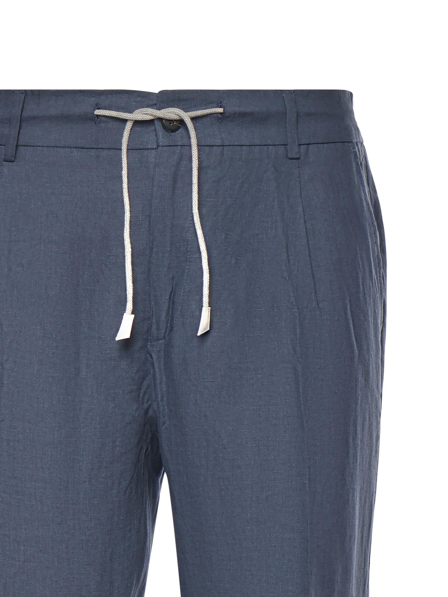 Pantaloni in lino M75PANG03TES0I139 19 ELEVENTY 