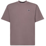 T-shirt con patch Compass in jersey di cotone L1S152100030 S0115V008F STONE ISLAND 