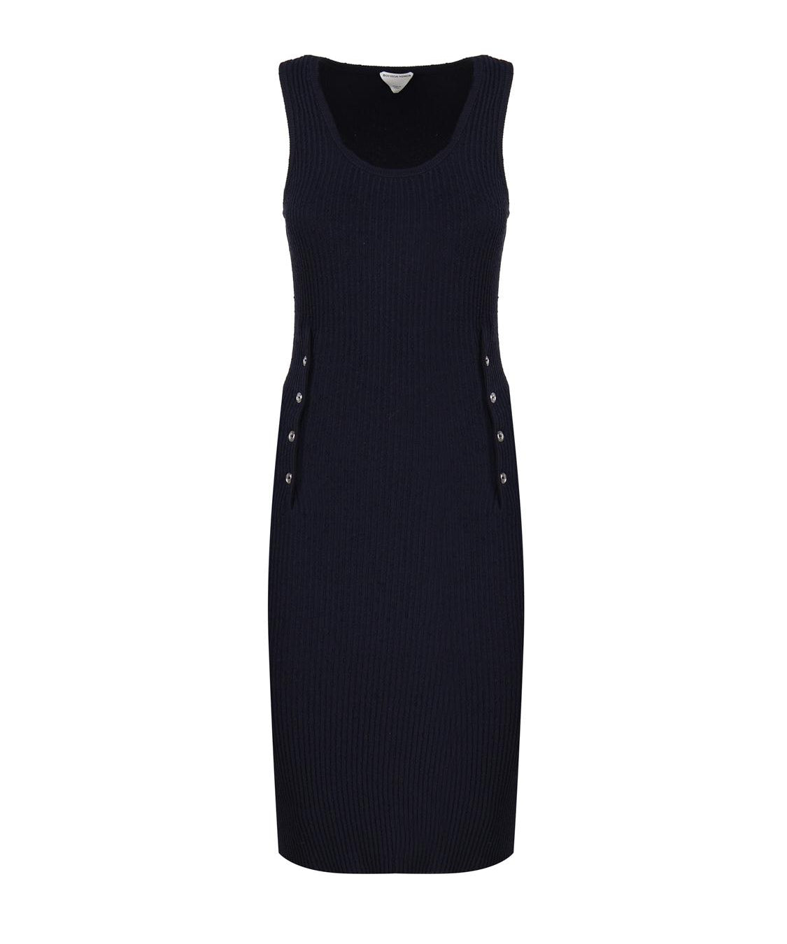 Abito midi in viscosa 739155 V2R304246 BOTTEGA VENETA 