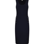 Abito midi in viscosa 739155 V2R304246 BOTTEGA VENETA 