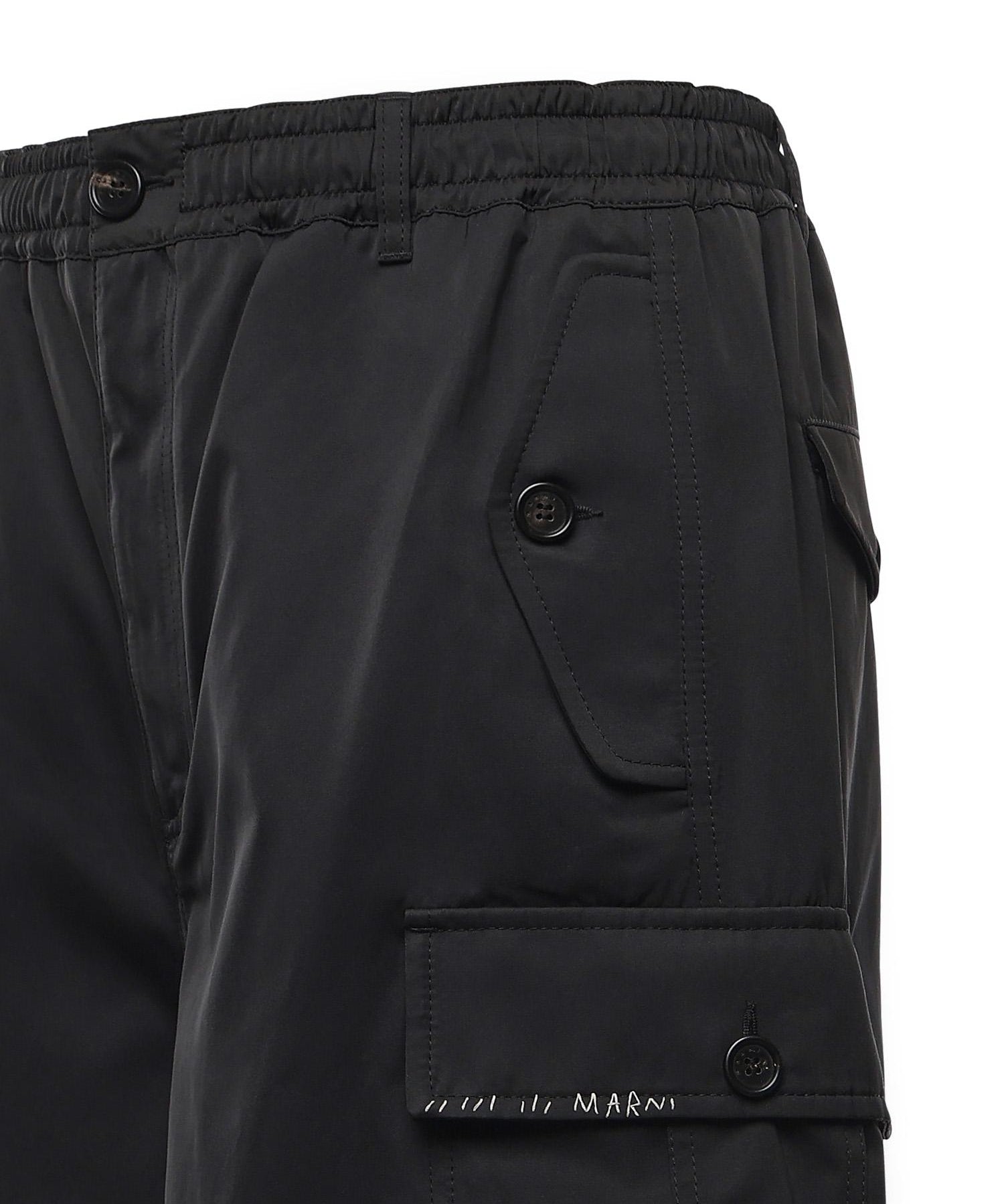 Pantaloni cargo in taffetà idrorepellente PUMU0247S0 UTP78900N99 MARNI 