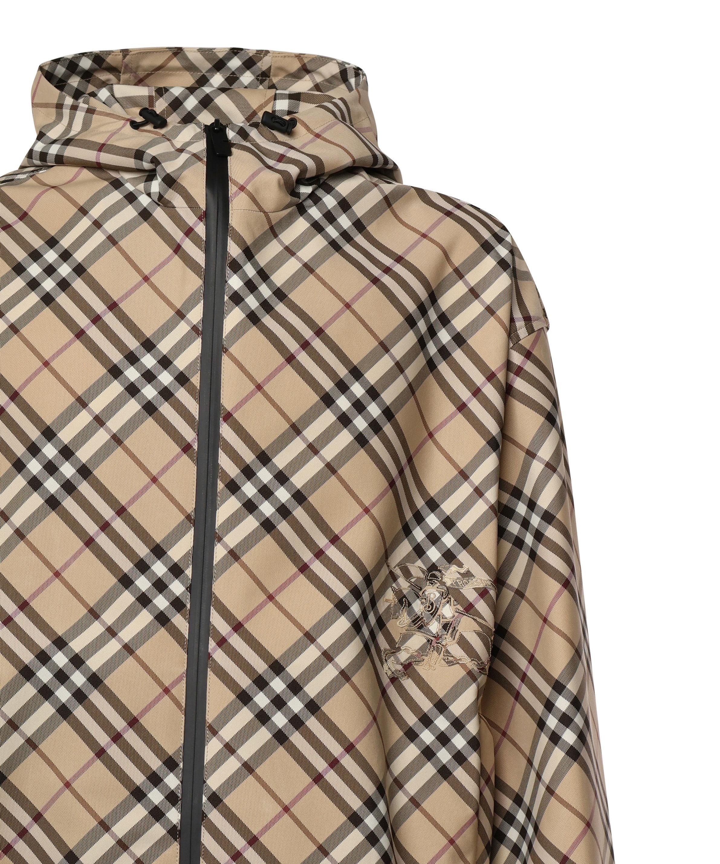 Giacca in twill Check 8101493 A5686 BURBERRY 