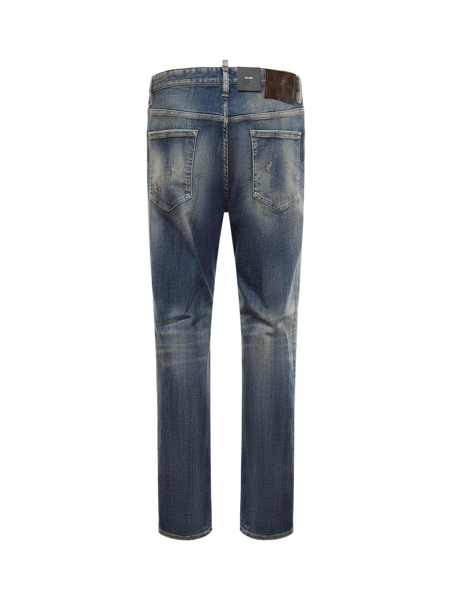 Jeans 642 in denim stretch S71LB1699 S30872470 DSQUARED2 