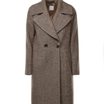 Cappotto Pesca in lana e cashmere 26AL203 CAFFE ALISHEVA 