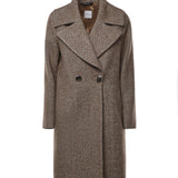 Cappotto Pesca in lana e cashmere 26AL203 CAFFE ALISHEVA 