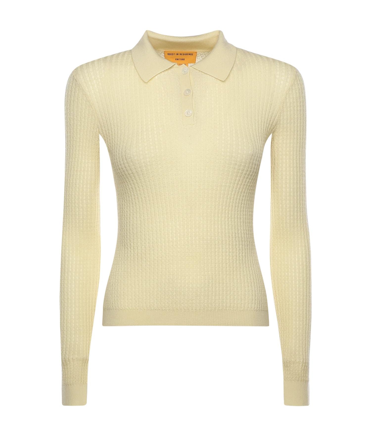 Polo Shrunken in cashmere W25611JL MIST GUEST IN RESIDENCE 