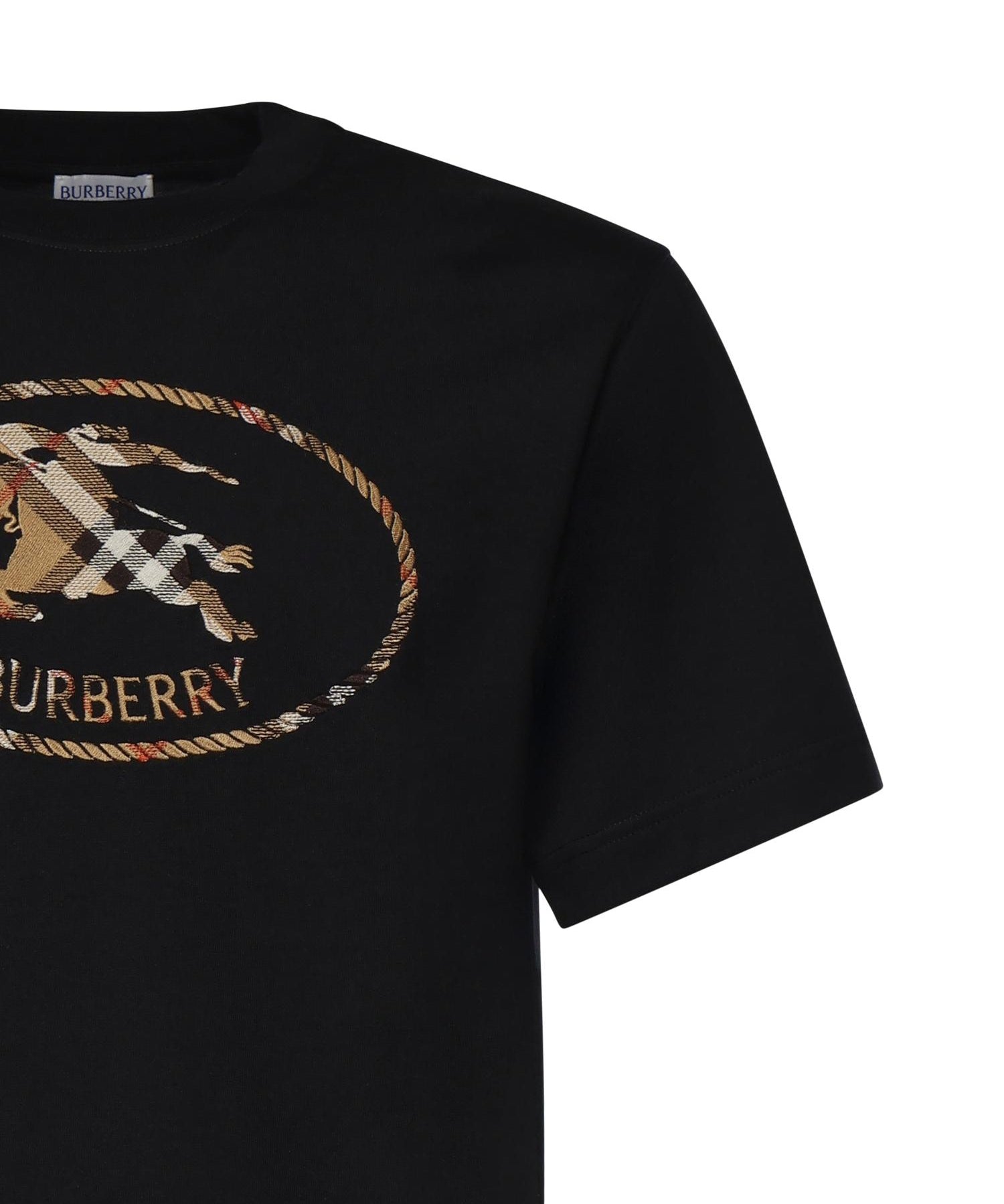 T-shirt in cotone con logo 8123436 A1189 BURBERRY 