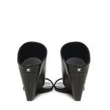 Mules in pelle con zeppa 225SSD037AG0030 9999 COURREGES 