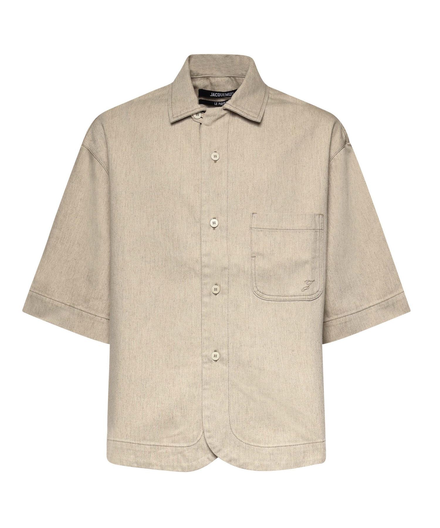 Camicia in denim Paysan de-Nîmes SHM00585AD00044 130 JACQUEMUS 
