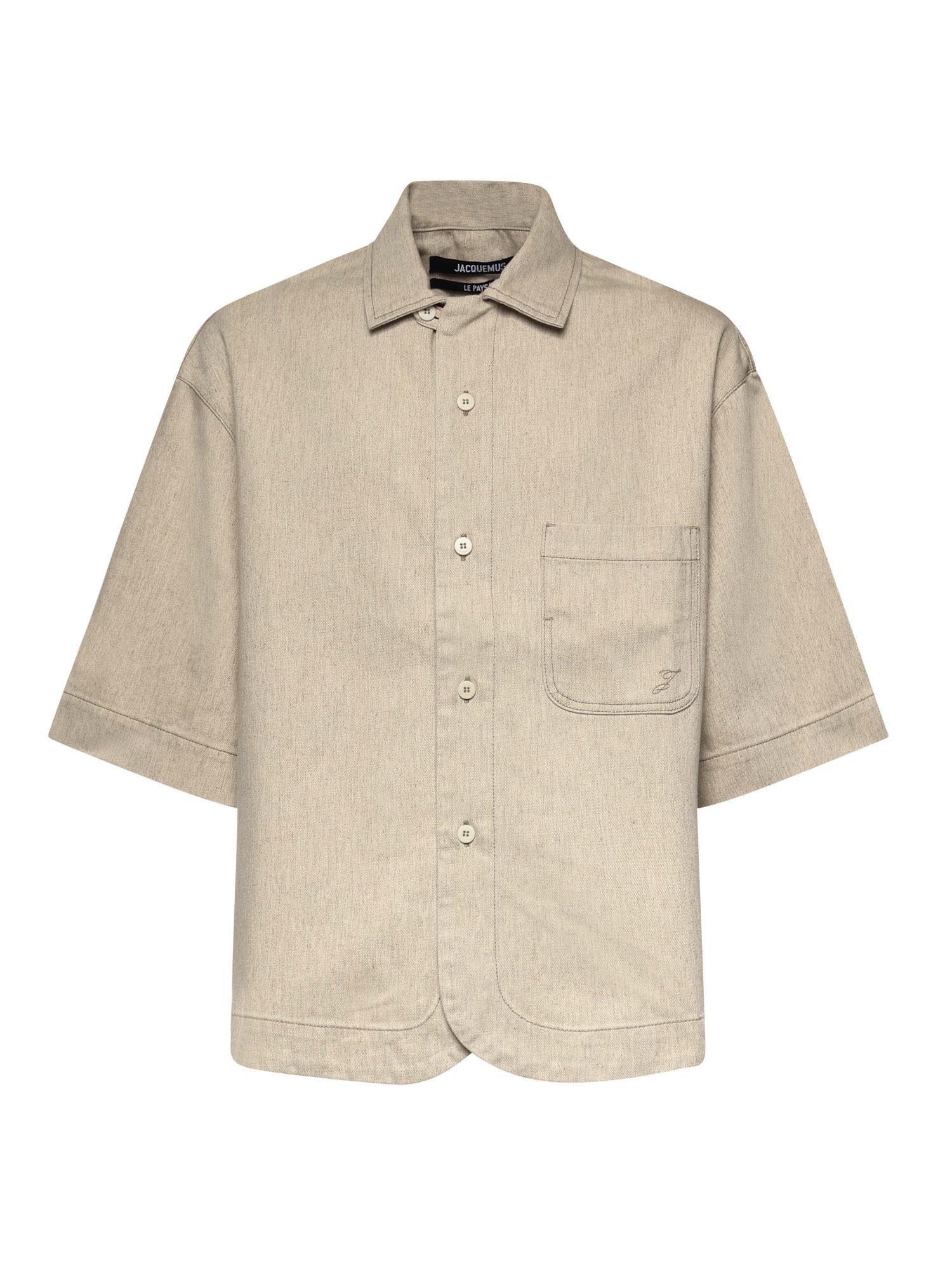 Camicia in denim Paysan de-Nîmes SHM00585AD00044 130 JACQUEMUS 