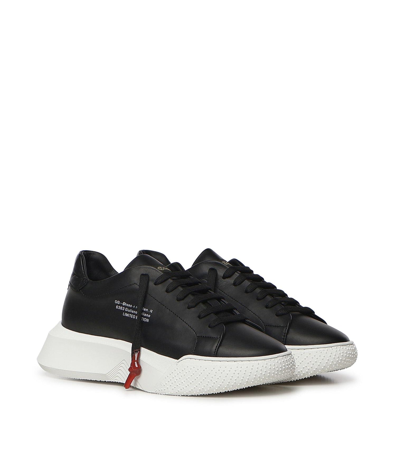 Sneakers Nemesis in nappa NEMESIS 2 NAPPA NAPPA/COCCONERO/NERO GIULIANO GALIANO 