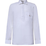 Camicia Rits in lino RITS BIANCO GALIANO 