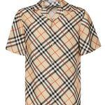 Camicia Check in seta 8091202 B9368 BURBERRY 