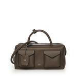Bauletto large in pelle con tasche 2614511011600 002 MAX MARA 