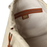 Borsa Responsability con logo 73BS9N005 RESPONSIBLEOFF WHITE/CUOIO V° 73 