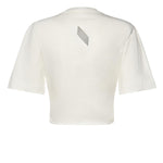 T-shirt cropped in cotone 26SSNTP-0002 BIANCO NINEMINUTES 