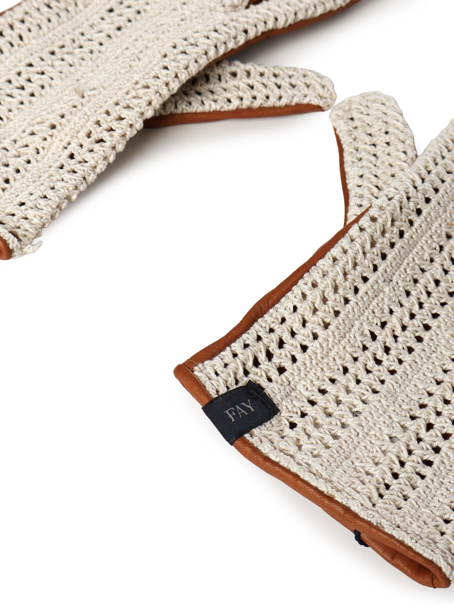 Guanti in pelle N7MF5521130ZGJ 0152 FAY 