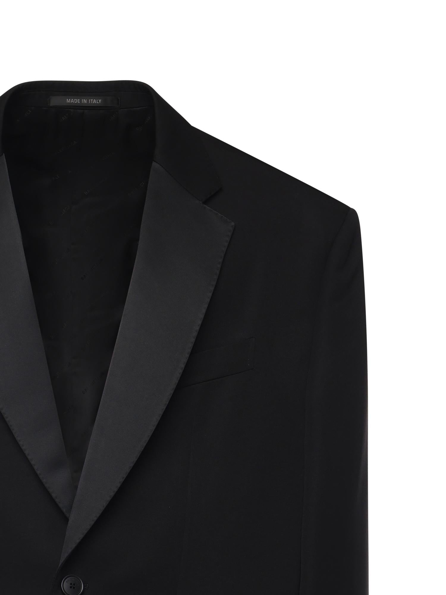 Blazer da smoking in lana 857393 TNT391000 BALENCIAGA 