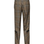 Pantaloni cargo in misto seta Check 8108349 C1846 BURBERRY 