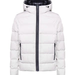 Giubbotto double front piuma in nylon NAM32490620QKJ C002 FAY 