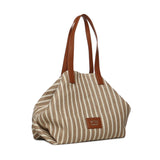 Borsa a spalla con logo 73BS9N701P KARINACUOIO/MULTICOLOR V° 73 