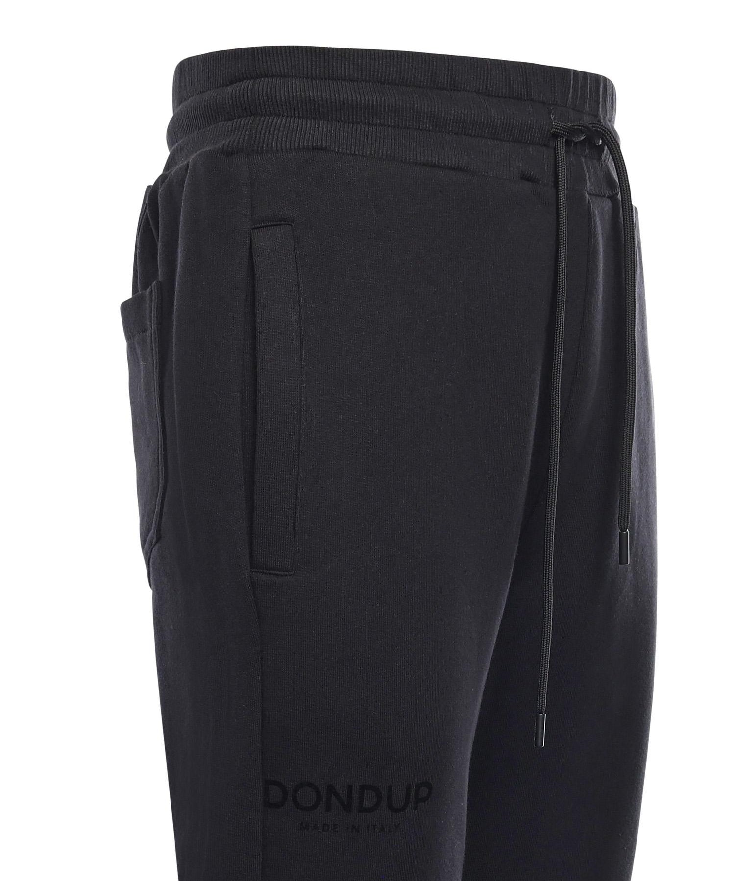 Jogger in felpa di cotone UF583 KF0196ULO8999 DONDUP 