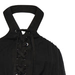 Top con lacci e dettagli texani 106944 A3AXZ99 PINKO 