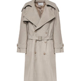 Trench Dursley in lana<BR/> TRFS22023276  THE FRANKIE SHOP 